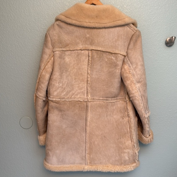 Cooper designer outerwear 100% sheepskin wool jacket size 42 - Picture 2 of 4